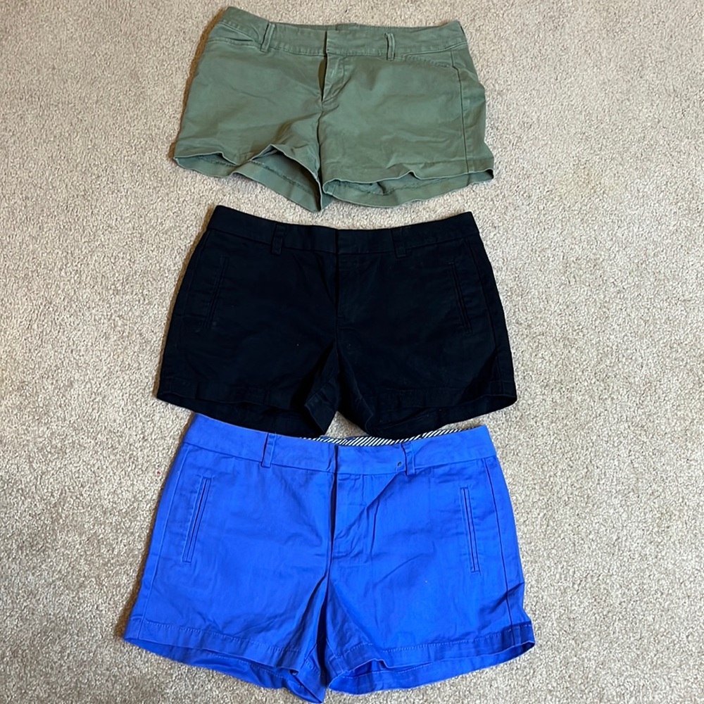 3 pair of shorts